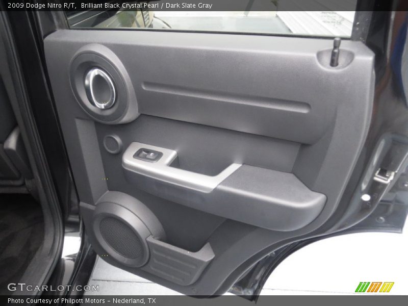Brilliant Black Crystal Pearl / Dark Slate Gray 2009 Dodge Nitro R/T