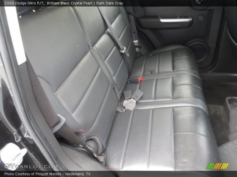 Brilliant Black Crystal Pearl / Dark Slate Gray 2009 Dodge Nitro R/T