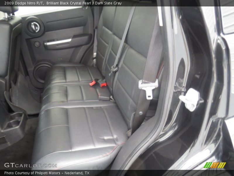 Brilliant Black Crystal Pearl / Dark Slate Gray 2009 Dodge Nitro R/T