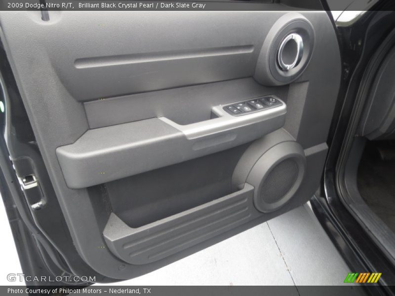 Brilliant Black Crystal Pearl / Dark Slate Gray 2009 Dodge Nitro R/T