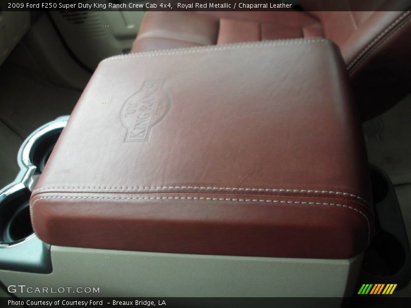 Royal Red Metallic / Chaparral Leather 2009 Ford F250 Super Duty King Ranch Crew Cab 4x4