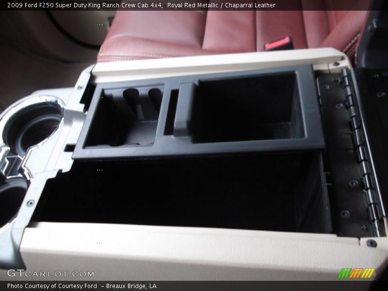 Royal Red Metallic / Chaparral Leather 2009 Ford F250 Super Duty King Ranch Crew Cab 4x4