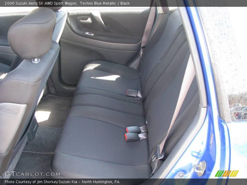 Techno Blue Metallic / Black 2006 Suzuki Aerio SX AWD Sport Wagon