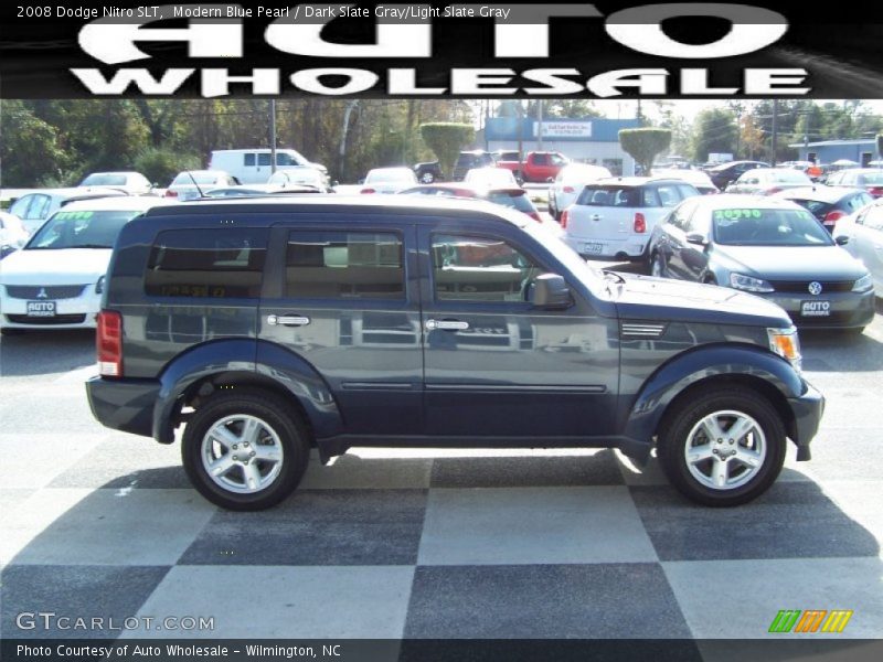 Modern Blue Pearl / Dark Slate Gray/Light Slate Gray 2008 Dodge Nitro SLT