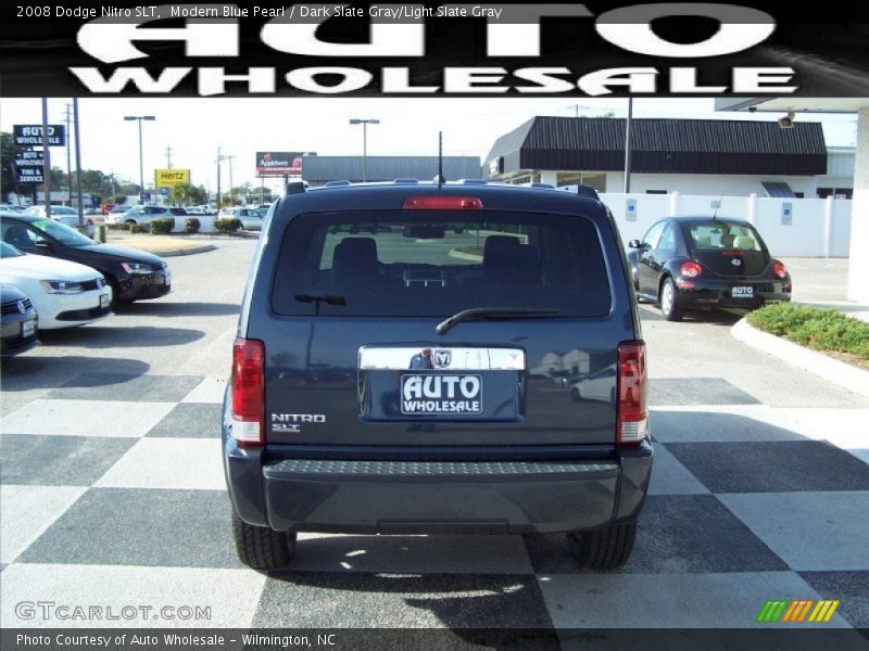 Modern Blue Pearl / Dark Slate Gray/Light Slate Gray 2008 Dodge Nitro SLT