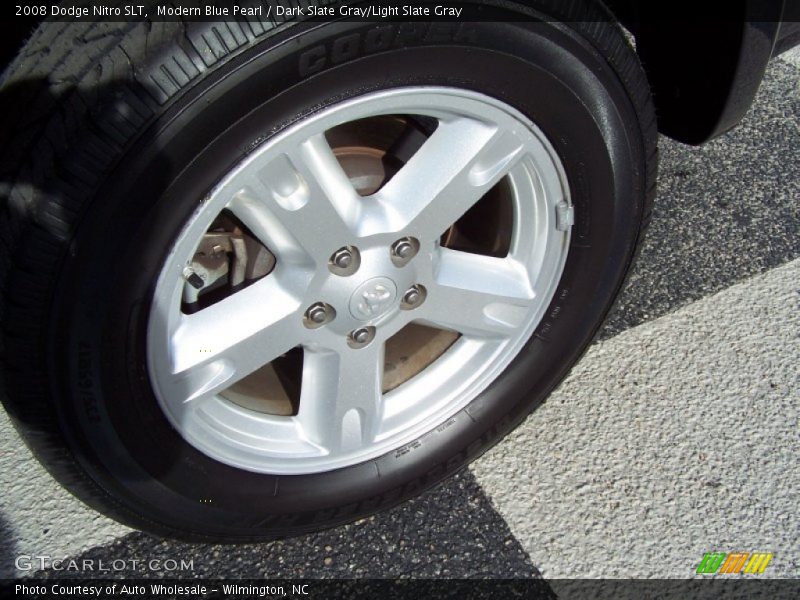 Modern Blue Pearl / Dark Slate Gray/Light Slate Gray 2008 Dodge Nitro SLT