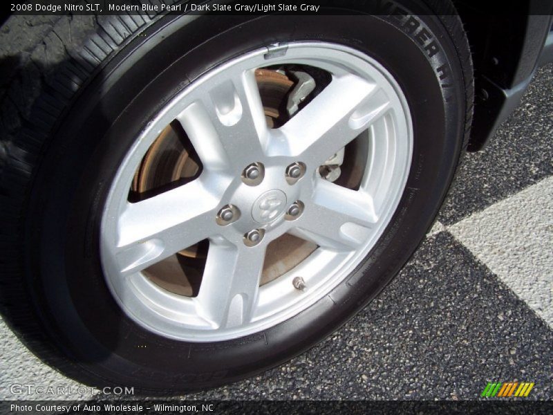 Modern Blue Pearl / Dark Slate Gray/Light Slate Gray 2008 Dodge Nitro SLT
