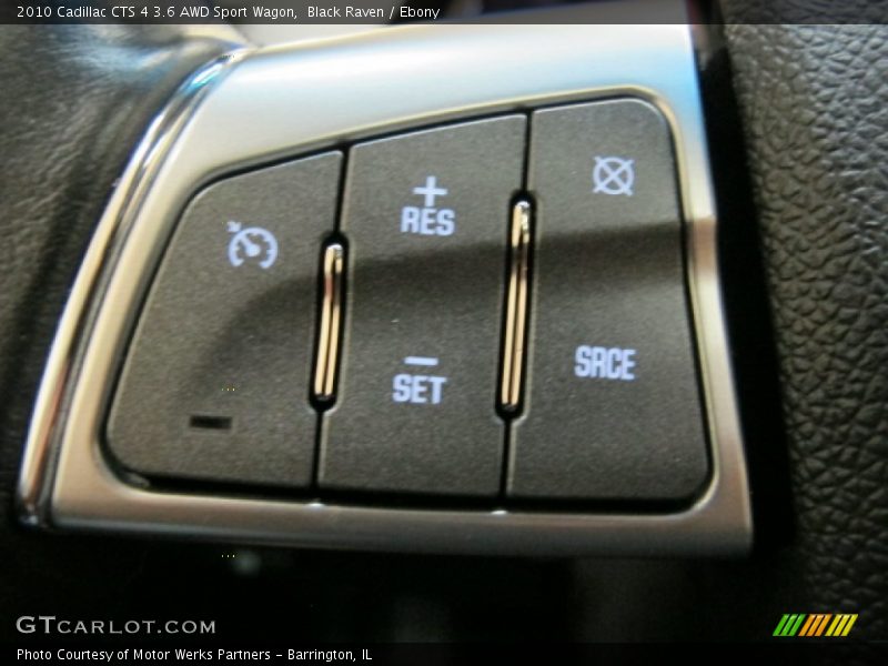 Controls of 2010 CTS 4 3.6 AWD Sport Wagon