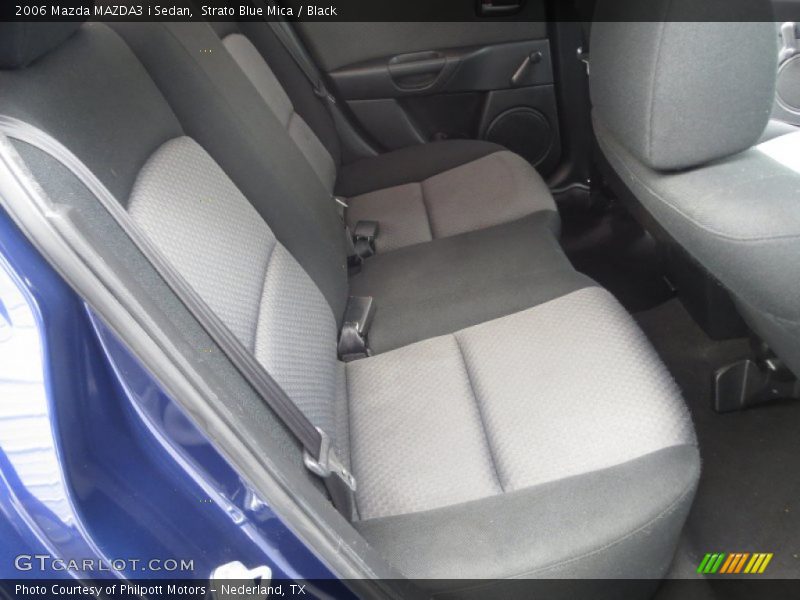 Strato Blue Mica / Black 2006 Mazda MAZDA3 i Sedan