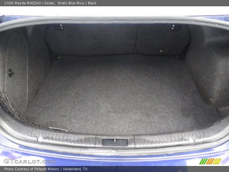 Strato Blue Mica / Black 2006 Mazda MAZDA3 i Sedan