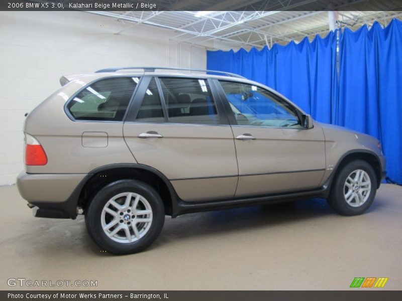 Kalahari Beige Metallic / Beige 2006 BMW X5 3.0i