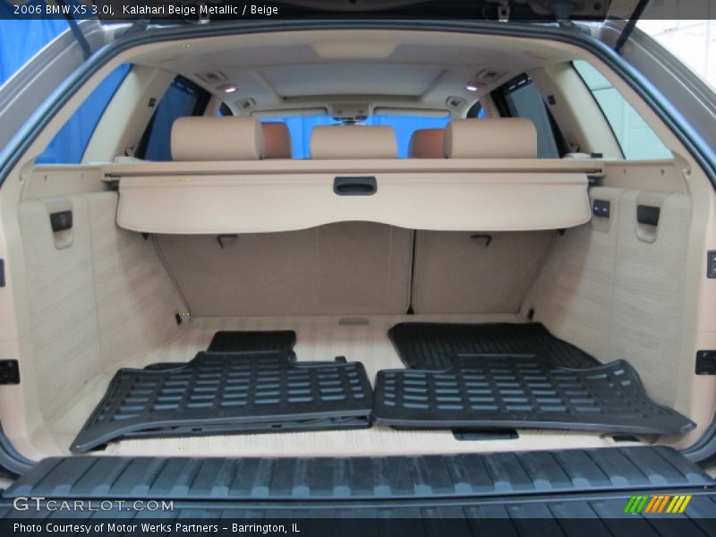 Kalahari Beige Metallic / Beige 2006 BMW X5 3.0i