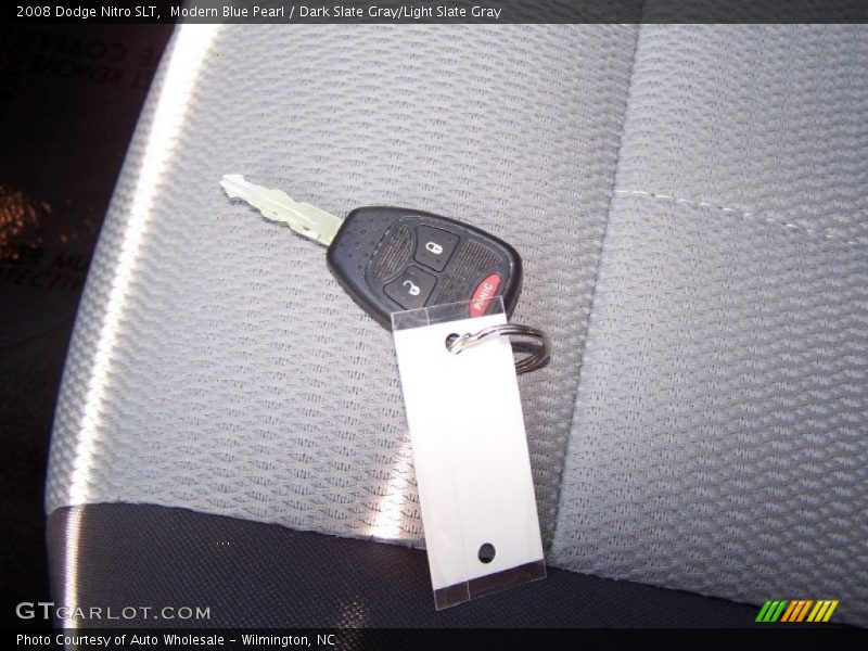 Modern Blue Pearl / Dark Slate Gray/Light Slate Gray 2008 Dodge Nitro SLT