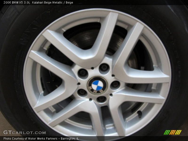 Kalahari Beige Metallic / Beige 2006 BMW X5 3.0i