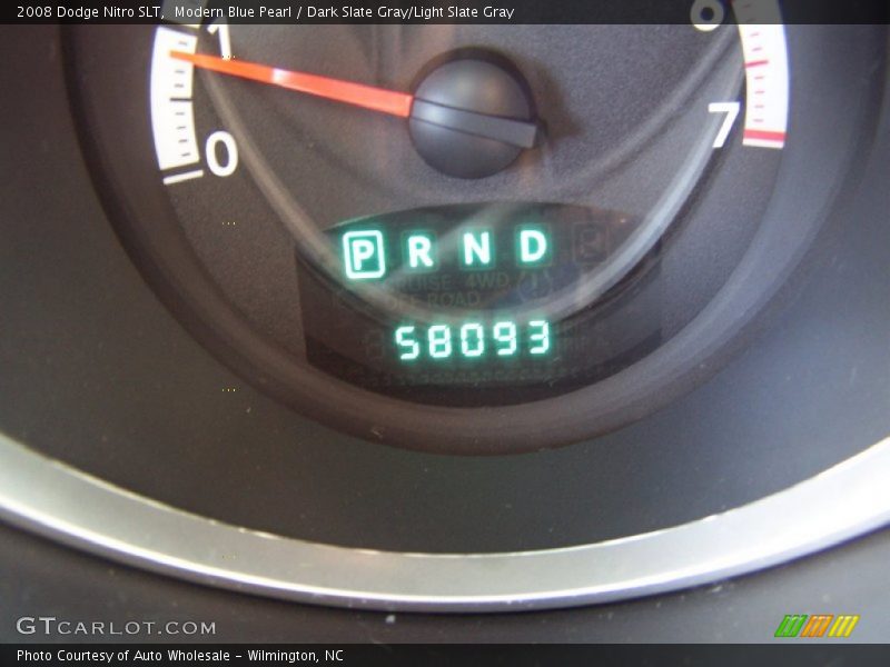 Modern Blue Pearl / Dark Slate Gray/Light Slate Gray 2008 Dodge Nitro SLT