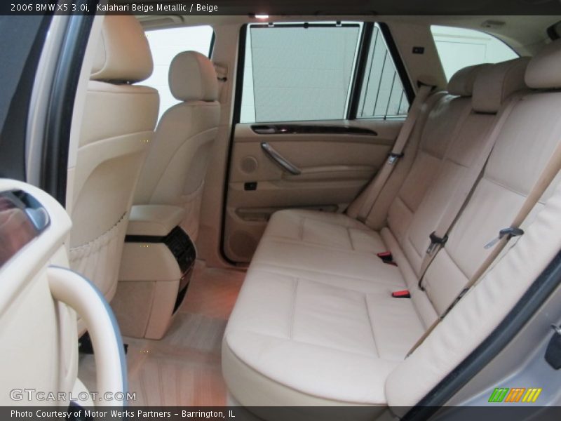 Kalahari Beige Metallic / Beige 2006 BMW X5 3.0i