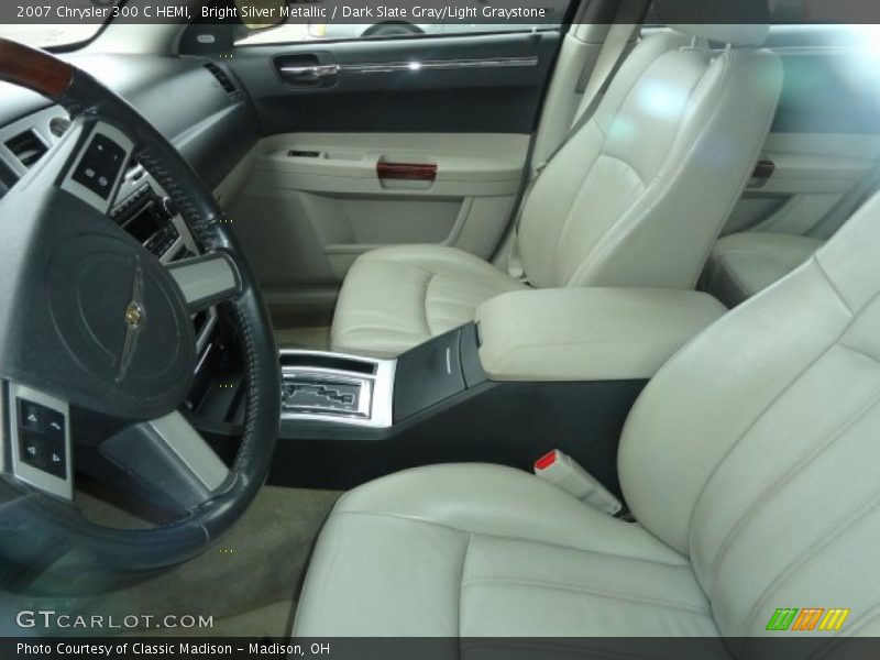 Bright Silver Metallic / Dark Slate Gray/Light Graystone 2007 Chrysler 300 C HEMI