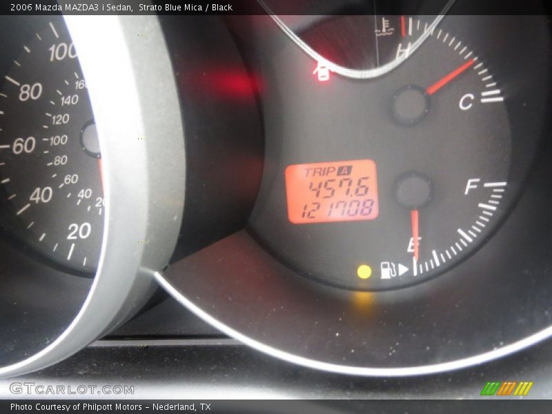 Strato Blue Mica / Black 2006 Mazda MAZDA3 i Sedan