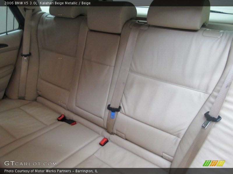 Kalahari Beige Metallic / Beige 2006 BMW X5 3.0i