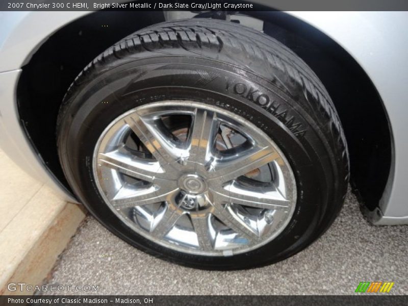 Bright Silver Metallic / Dark Slate Gray/Light Graystone 2007 Chrysler 300 C HEMI
