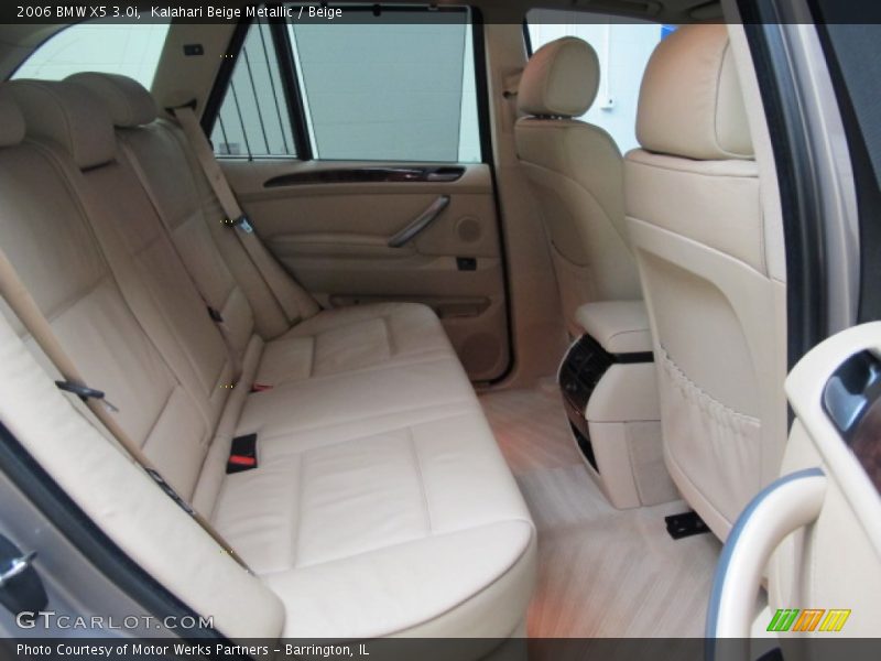 Kalahari Beige Metallic / Beige 2006 BMW X5 3.0i