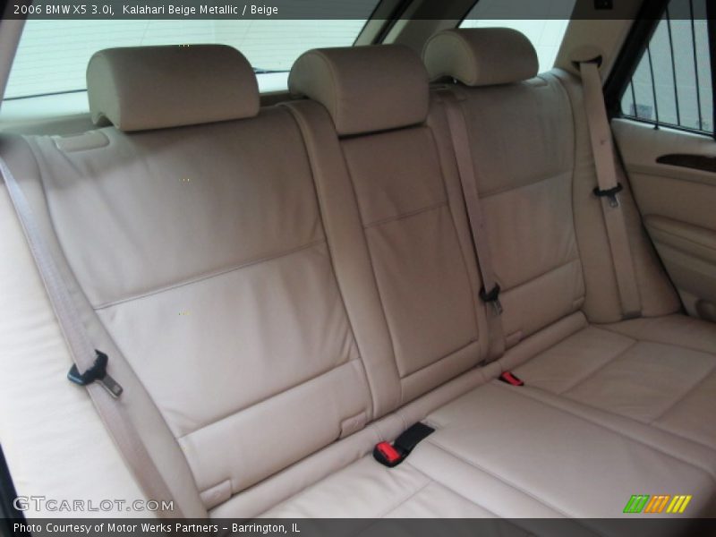 Kalahari Beige Metallic / Beige 2006 BMW X5 3.0i