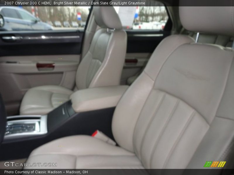 Bright Silver Metallic / Dark Slate Gray/Light Graystone 2007 Chrysler 300 C HEMI