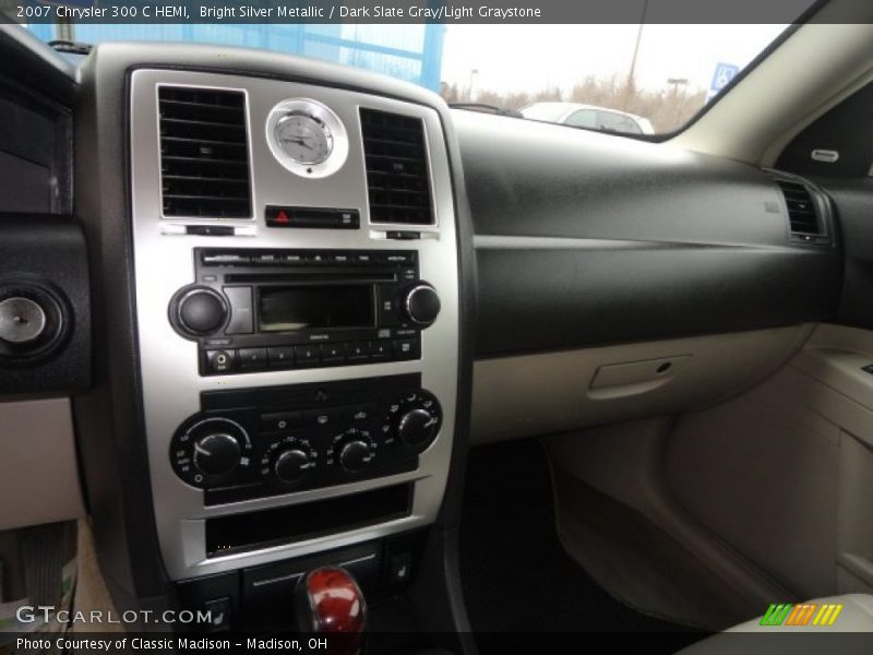 Bright Silver Metallic / Dark Slate Gray/Light Graystone 2007 Chrysler 300 C HEMI