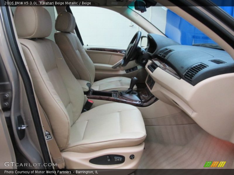 Kalahari Beige Metallic / Beige 2006 BMW X5 3.0i