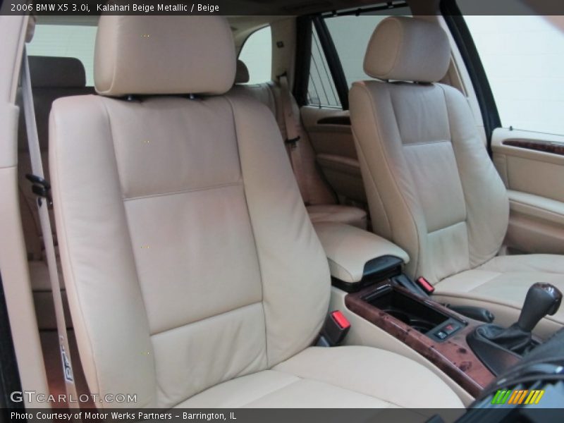 Kalahari Beige Metallic / Beige 2006 BMW X5 3.0i
