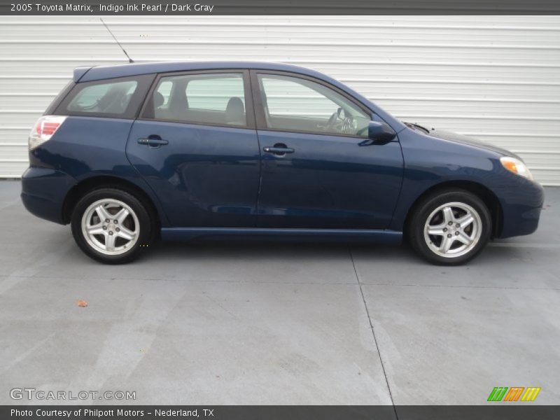Indigo Ink Pearl / Dark Gray 2005 Toyota Matrix