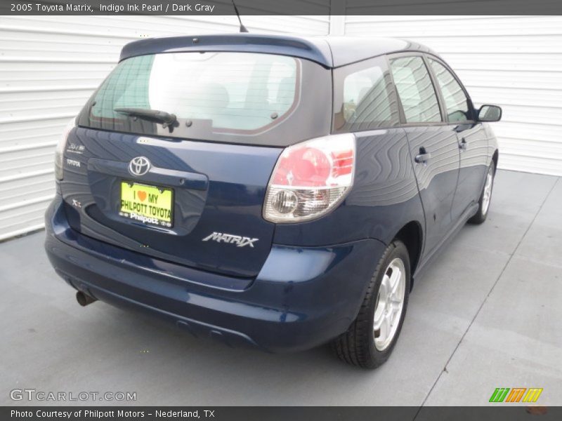 Indigo Ink Pearl / Dark Gray 2005 Toyota Matrix