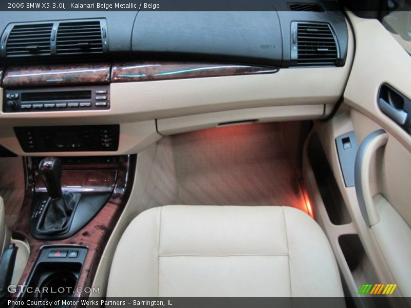 Kalahari Beige Metallic / Beige 2006 BMW X5 3.0i