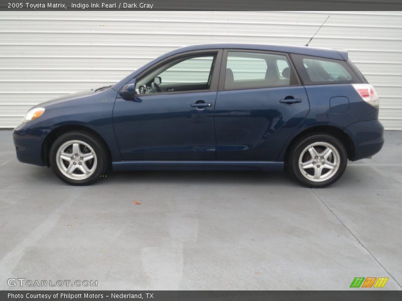 Indigo Ink Pearl / Dark Gray 2005 Toyota Matrix