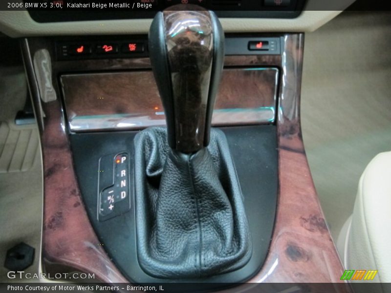 Kalahari Beige Metallic / Beige 2006 BMW X5 3.0i