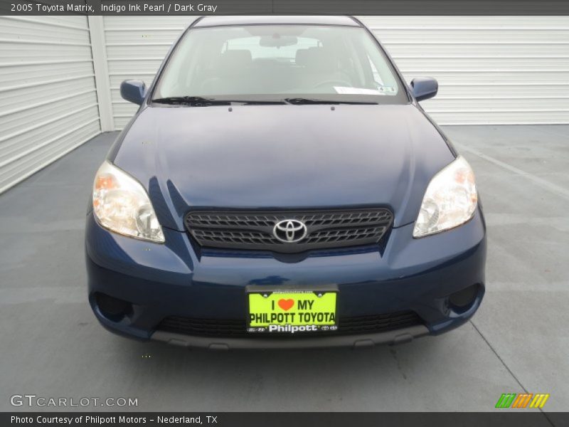 Indigo Ink Pearl / Dark Gray 2005 Toyota Matrix