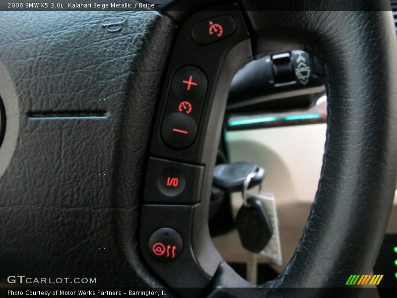 Kalahari Beige Metallic / Beige 2006 BMW X5 3.0i