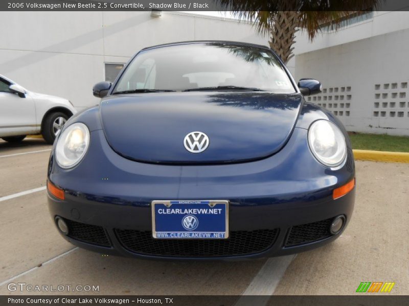 Shadow Blue / Black 2006 Volkswagen New Beetle 2.5 Convertible
