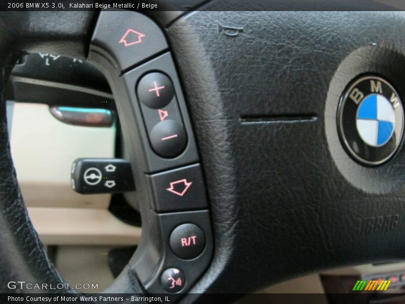 Kalahari Beige Metallic / Beige 2006 BMW X5 3.0i