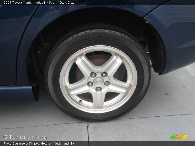 Indigo Ink Pearl / Dark Gray 2005 Toyota Matrix