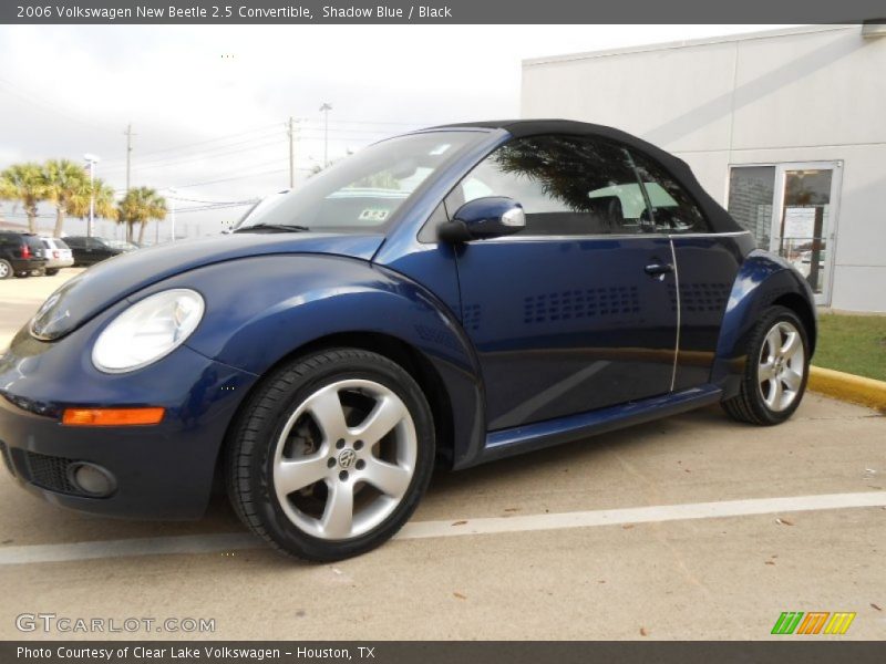 Shadow Blue / Black 2006 Volkswagen New Beetle 2.5 Convertible