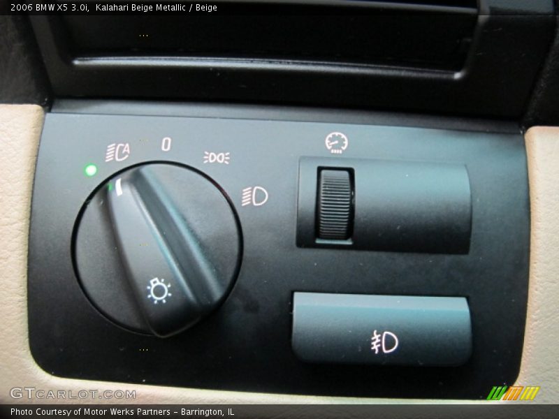 Kalahari Beige Metallic / Beige 2006 BMW X5 3.0i