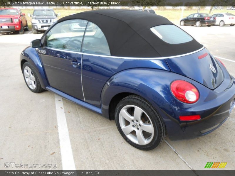 Shadow Blue / Black 2006 Volkswagen New Beetle 2.5 Convertible