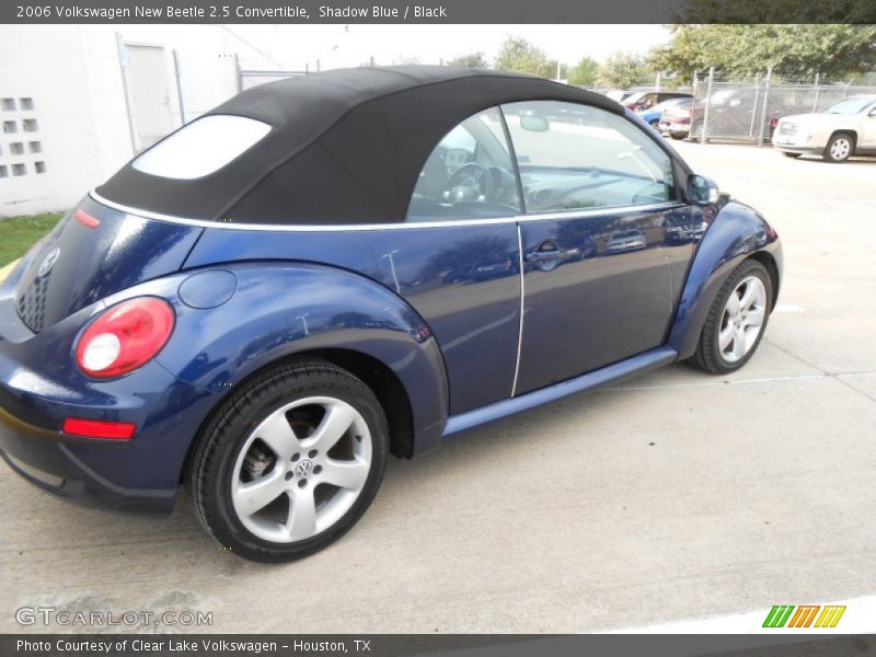 Shadow Blue / Black 2006 Volkswagen New Beetle 2.5 Convertible