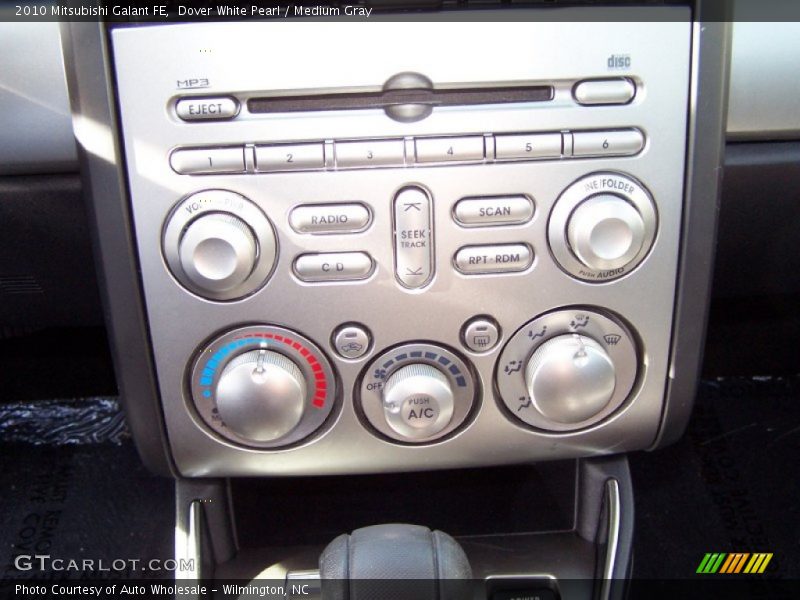 Controls of 2010 Galant FE