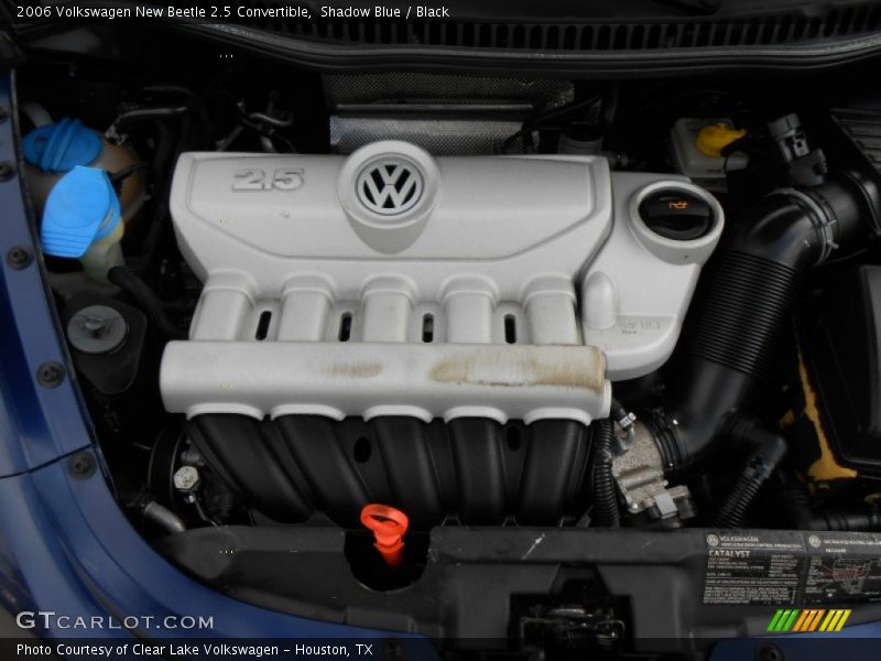 Shadow Blue / Black 2006 Volkswagen New Beetle 2.5 Convertible