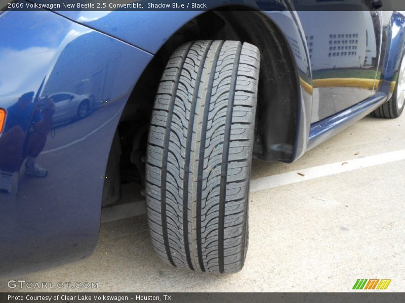 Shadow Blue / Black 2006 Volkswagen New Beetle 2.5 Convertible