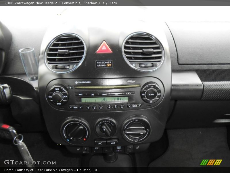 Shadow Blue / Black 2006 Volkswagen New Beetle 2.5 Convertible