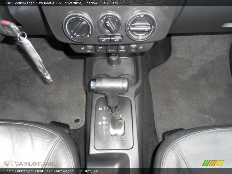 Shadow Blue / Black 2006 Volkswagen New Beetle 2.5 Convertible