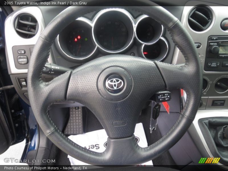 Indigo Ink Pearl / Dark Gray 2005 Toyota Matrix